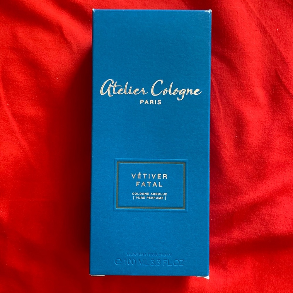 Atelier Cologne Paris Vetiver Fatal 3.4 Fl Oz.